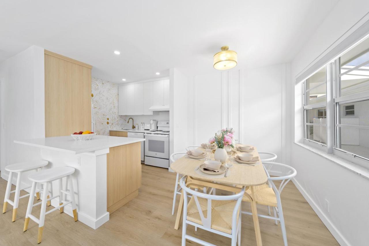 M Lake Worth Beach - Modern Villas Near West Palm Beach, Chic Retro Vibes, King Bed, Cozy Backyard, Bbq, Workspace, High-Speed Internet, Free Parking, 5 Minutes To Downtown & Beach Extérieur photo