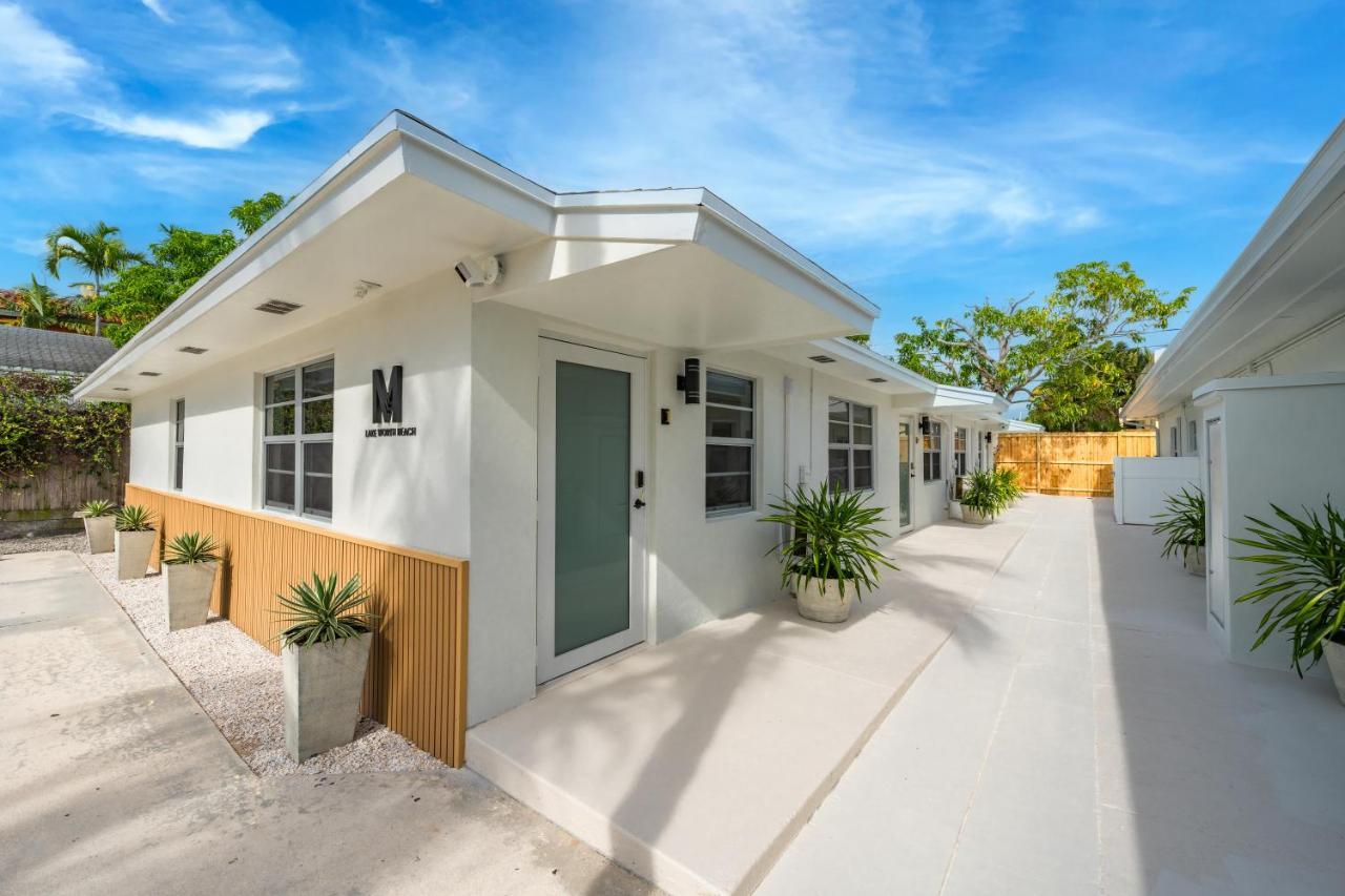 M Lake Worth Beach - Modern Villas Near West Palm Beach, Chic Retro Vibes, King Bed, Cozy Backyard, Bbq, Workspace, High-Speed Internet, Free Parking, 5 Minutes To Downtown & Beach Extérieur photo